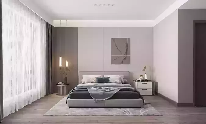 Modern bedroom