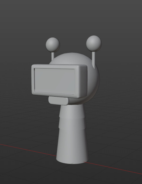 Sprunki 3D Incredibox Fun Bot Low-poly  Low-poly 3D model_2