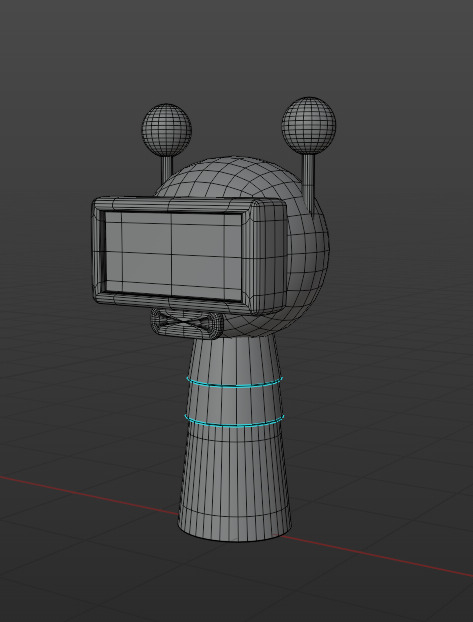 Sprunki 3D Incredibox Fun Bot Low-poly  Low-poly 3D model_4