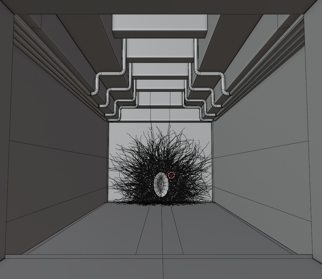 VR Room  Low-poly 3D model_8