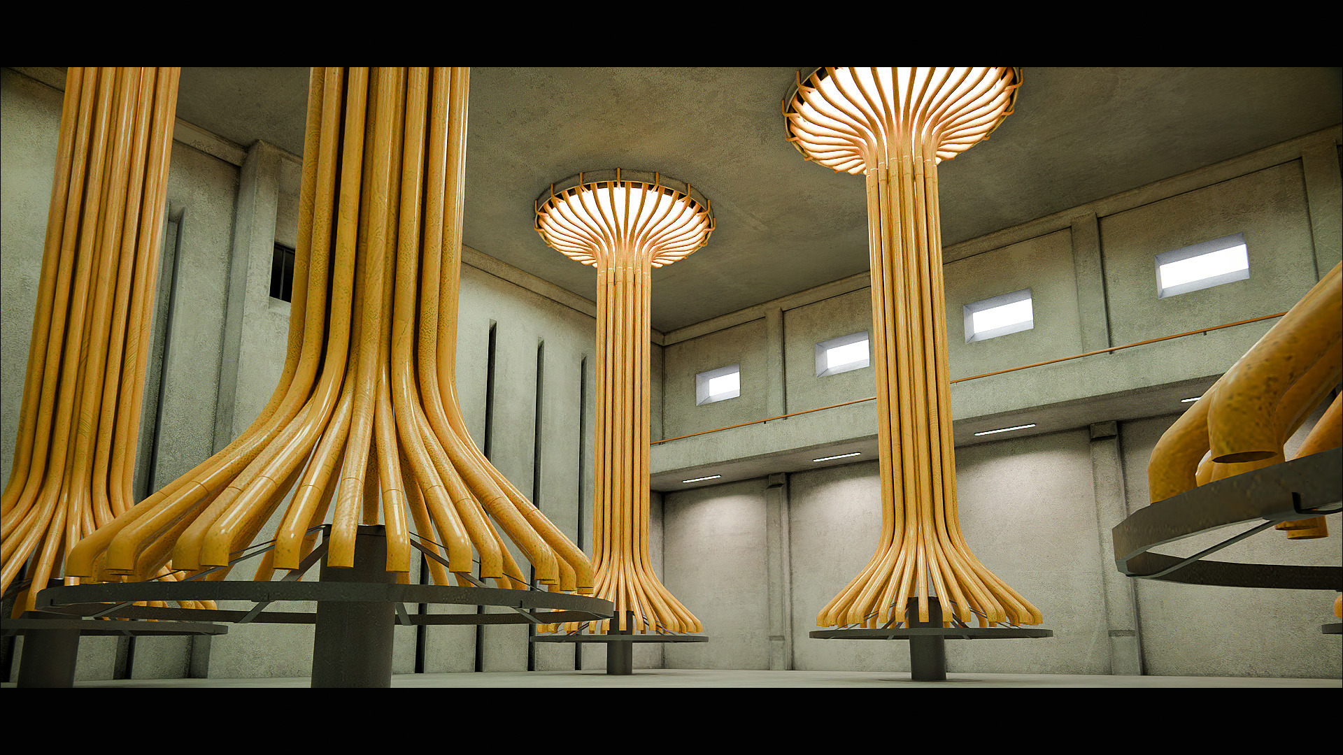 VR Room  Low-poly 3D model_1