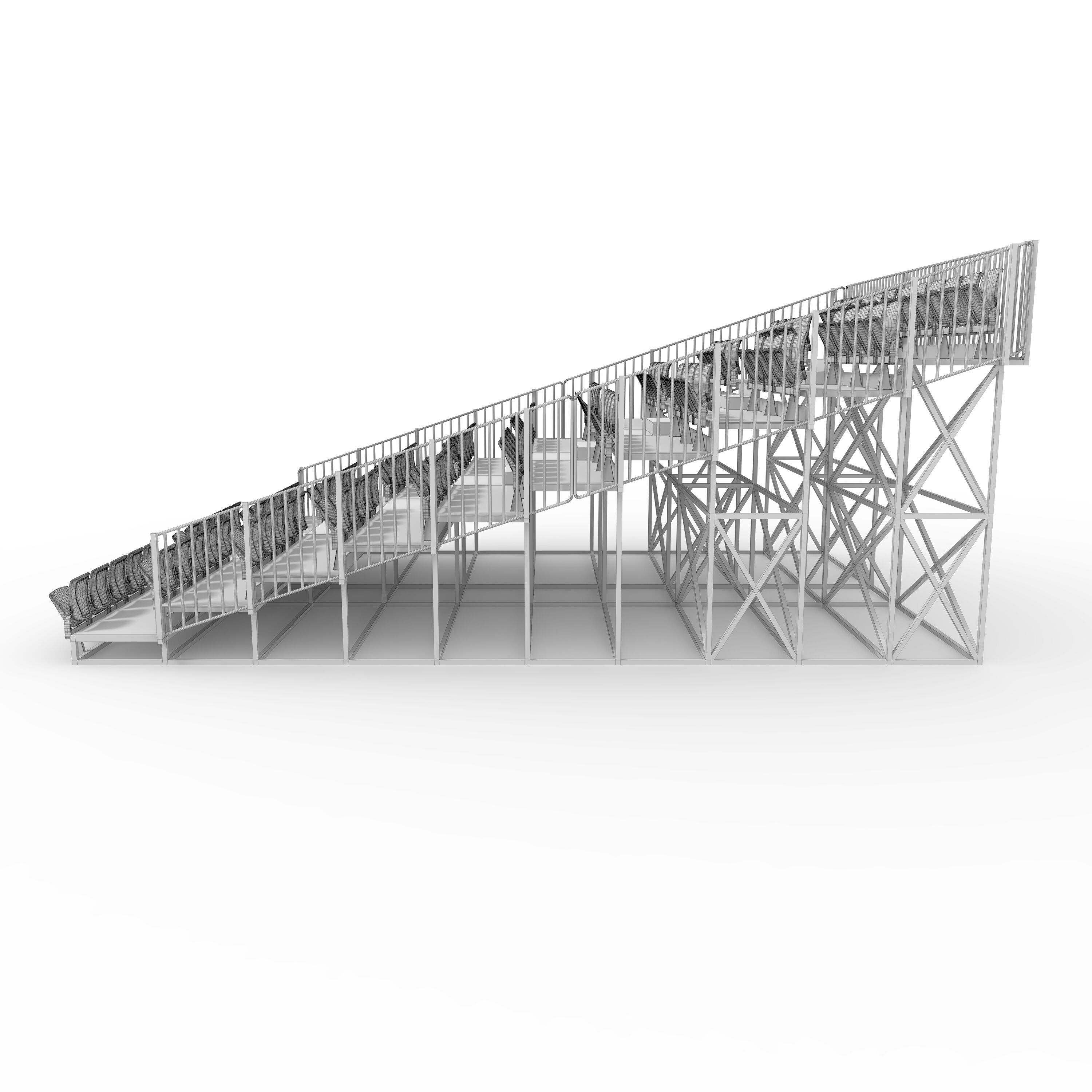 Bleachers 34 3D model_13