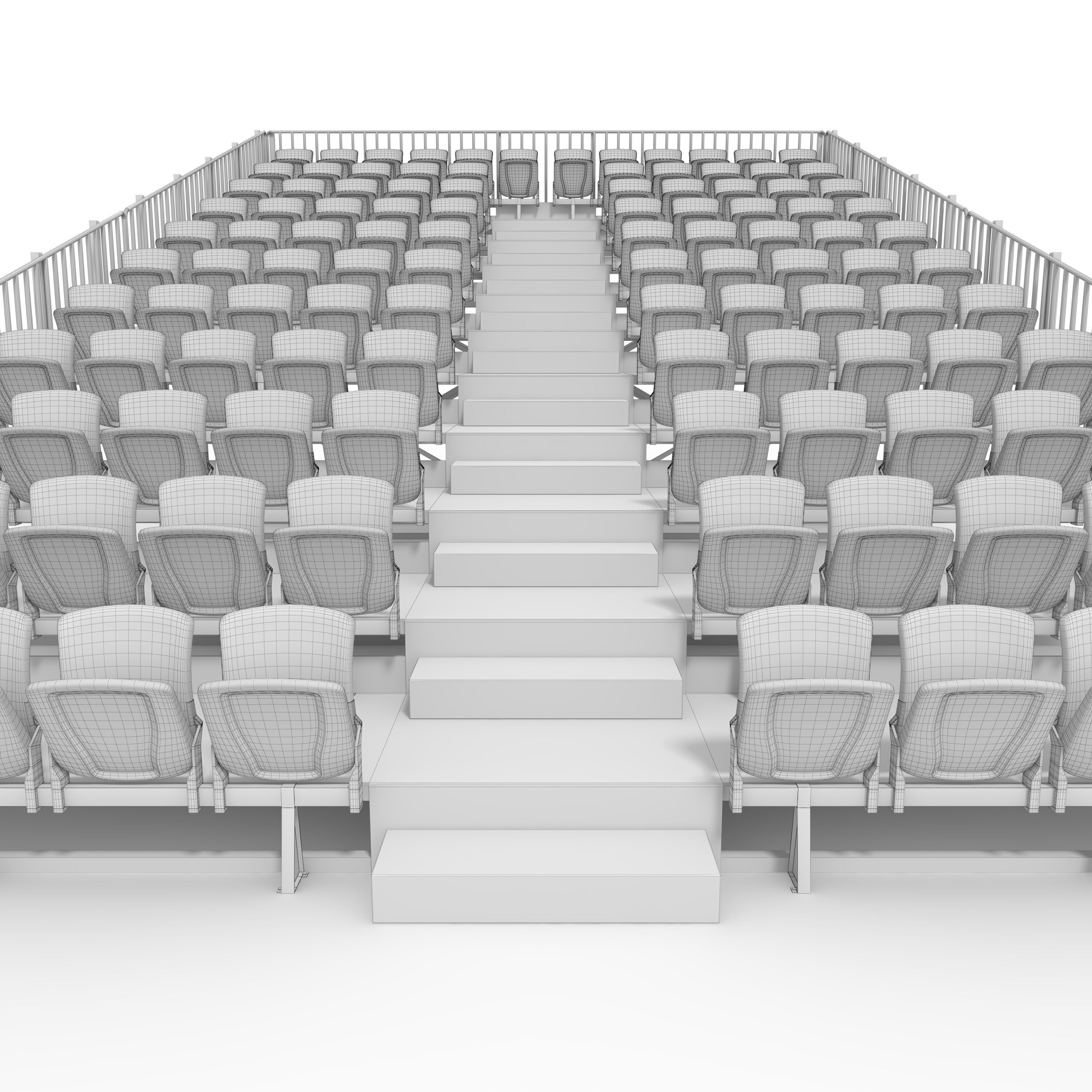 Bleachers 34 3D model_19