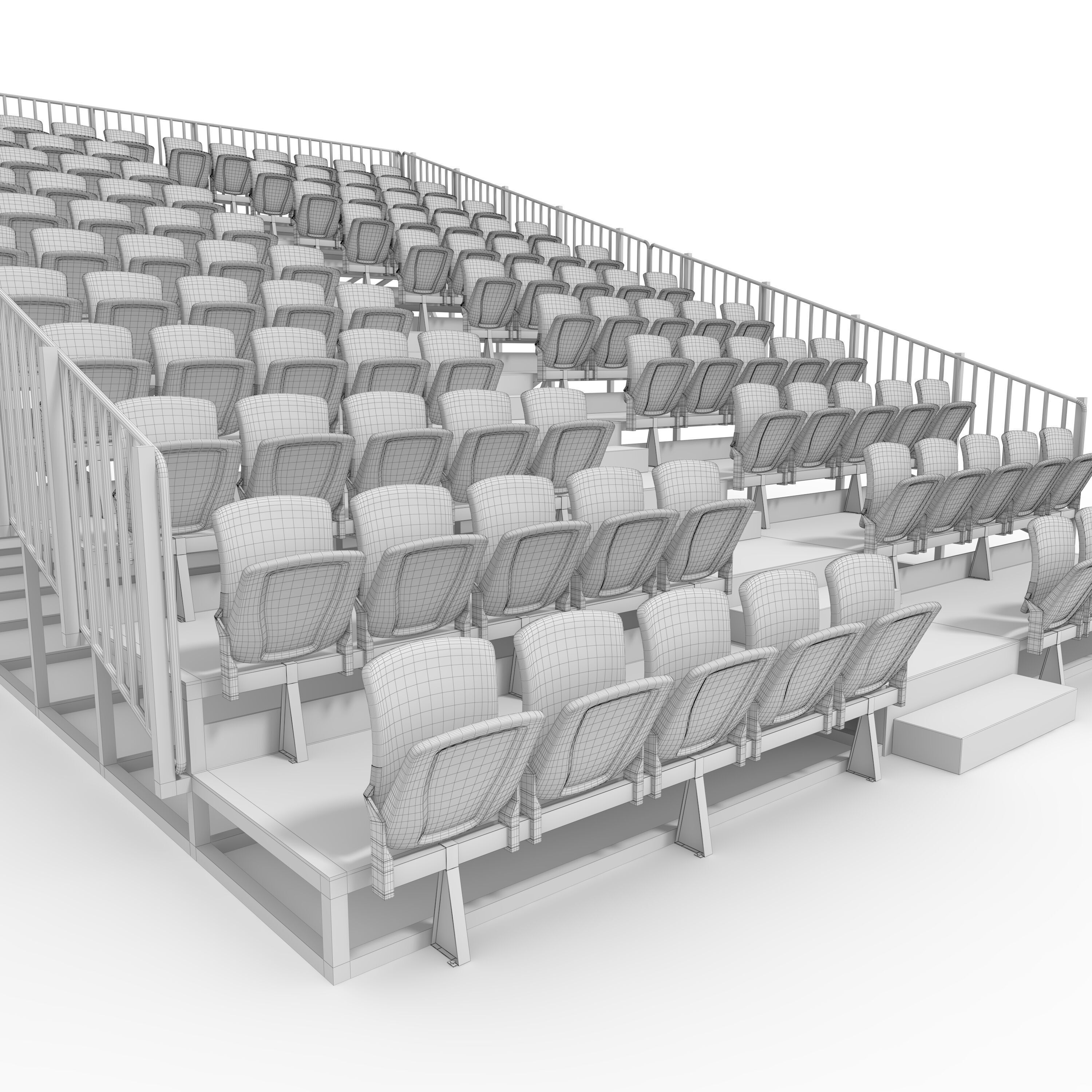 Bleachers 34 3D model_17