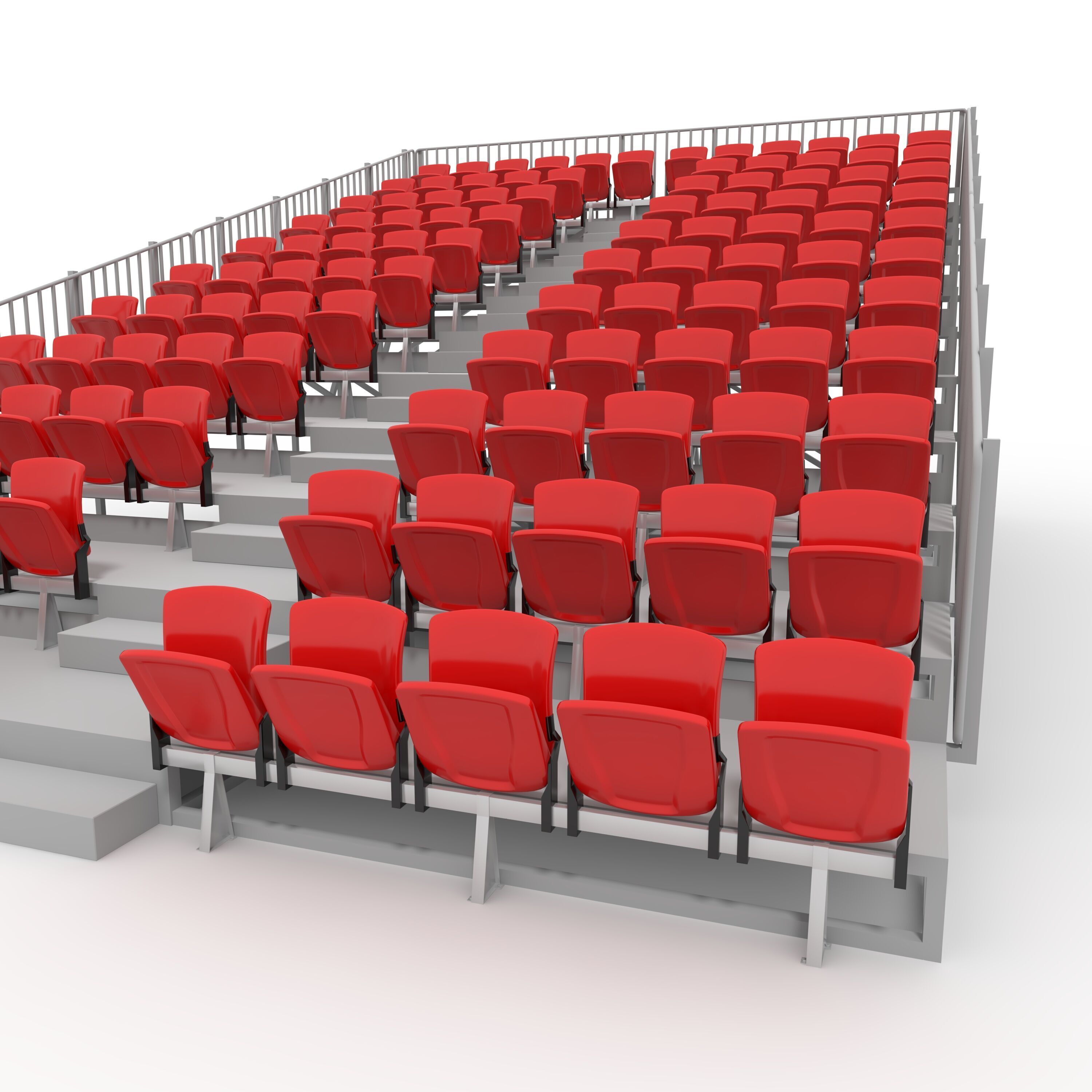 Bleachers 34 3D model_22