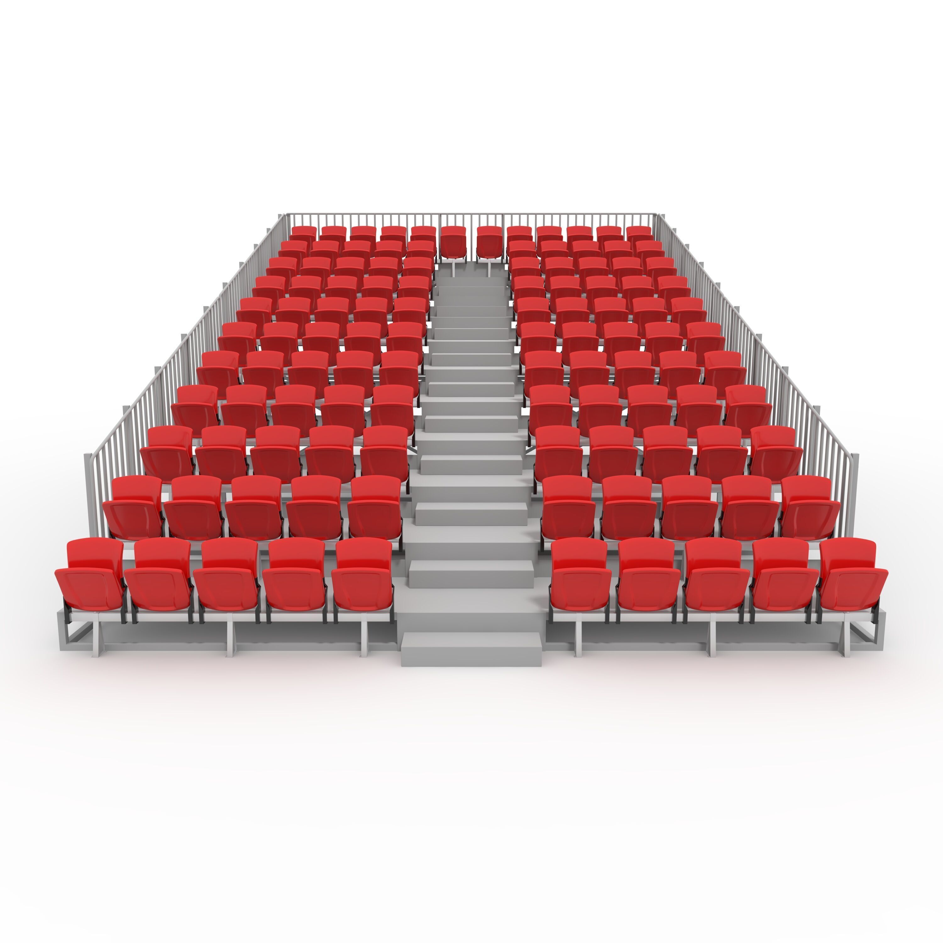 Bleachers 34 3D model_10
