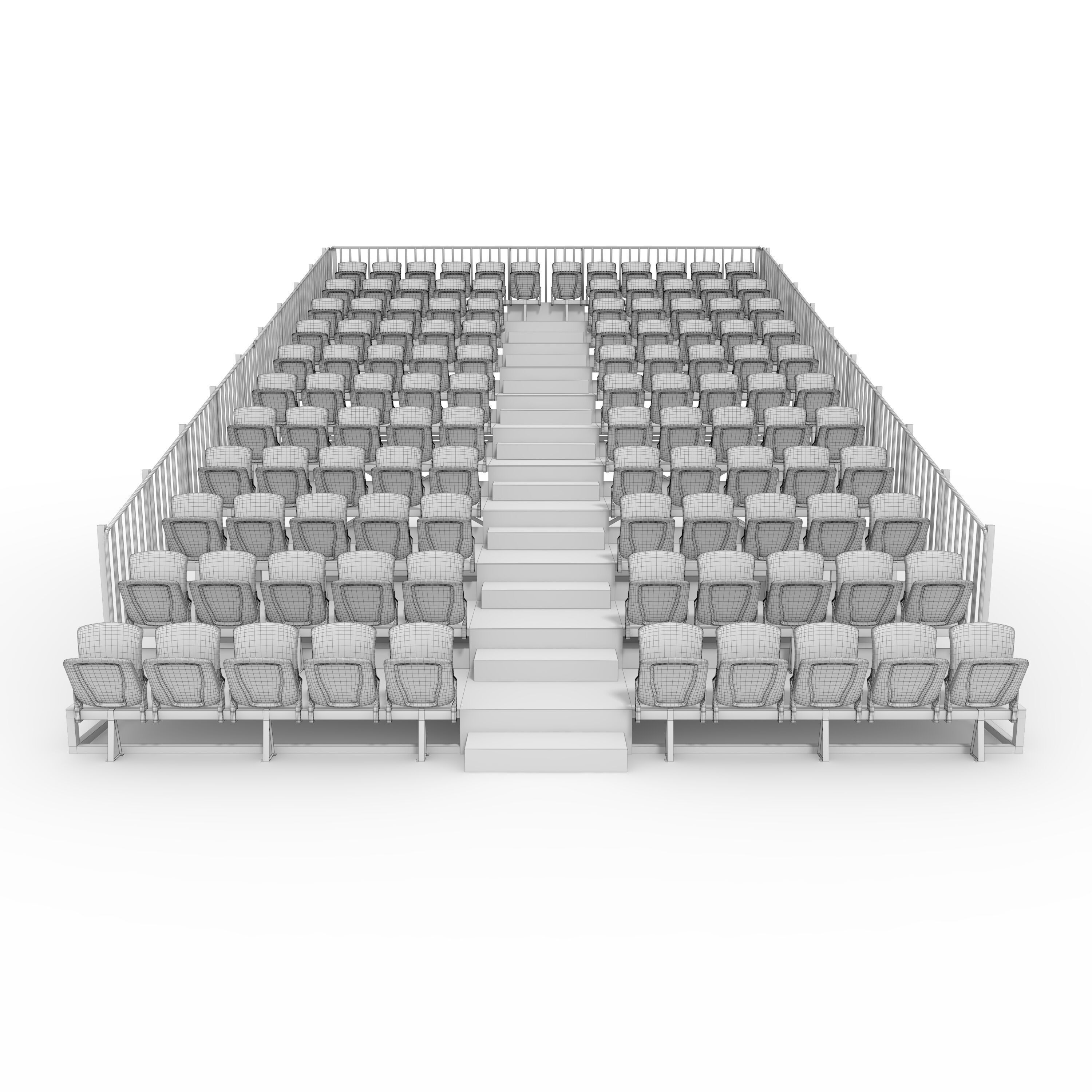 Bleachers 34 3D model_11