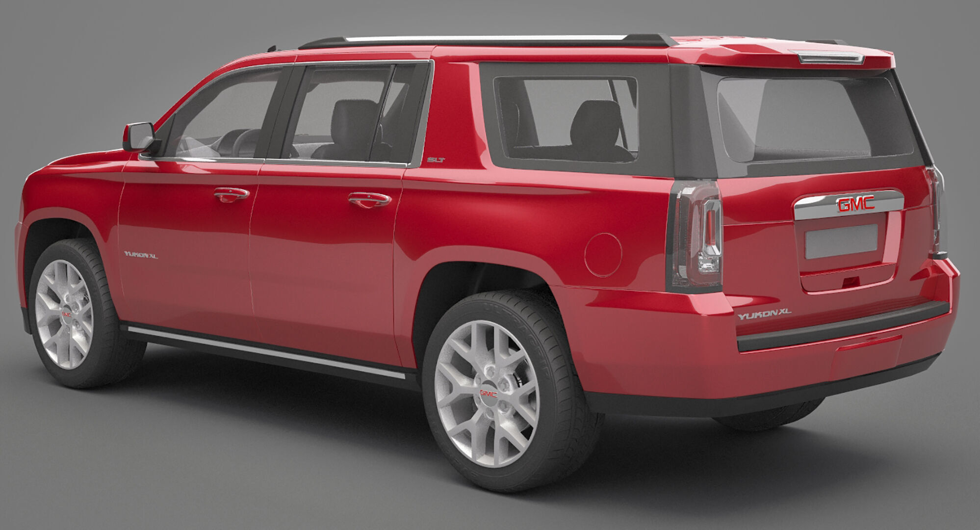 GMC Yukon 2014 3D model_9
