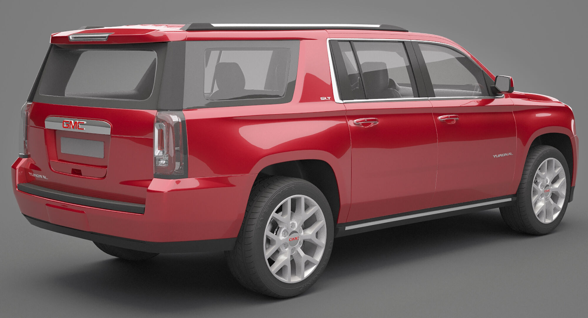 GMC Yukon 2014 3D model_7