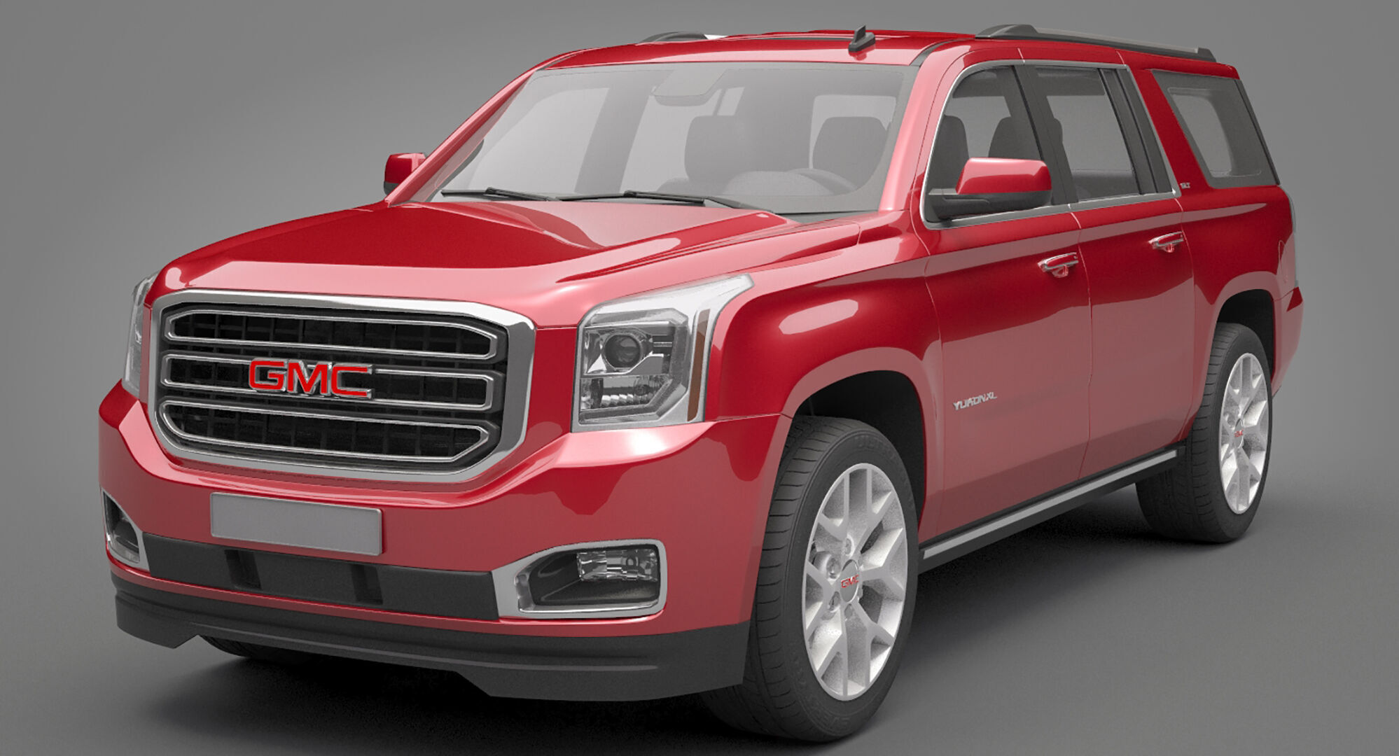 GMC Yukon 2014 3D model_1