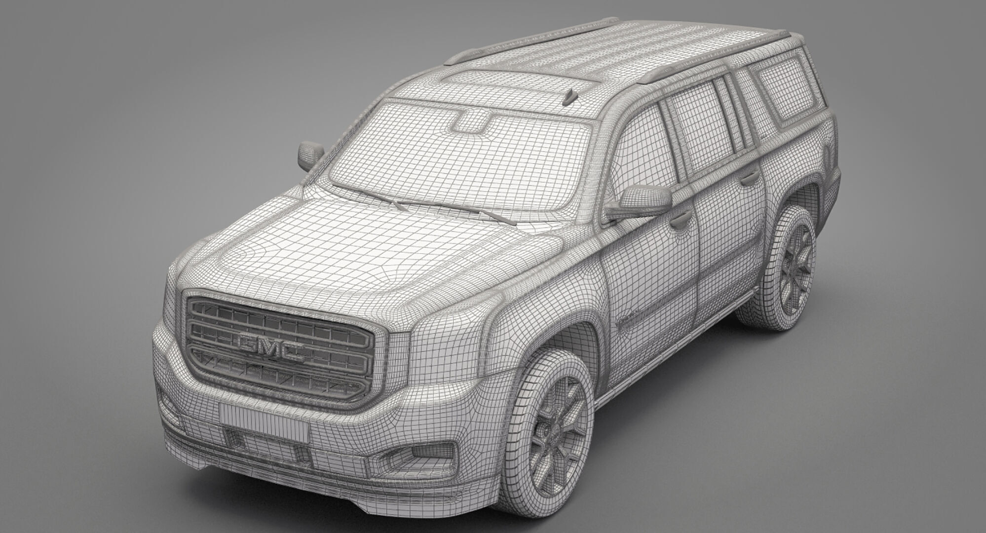GMC Yukon 2014 3D model_24