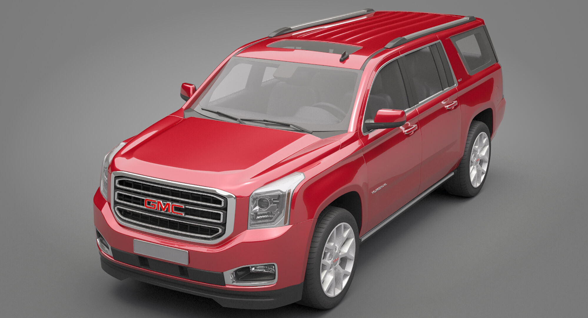 GMC Yukon 2014 3D model_16