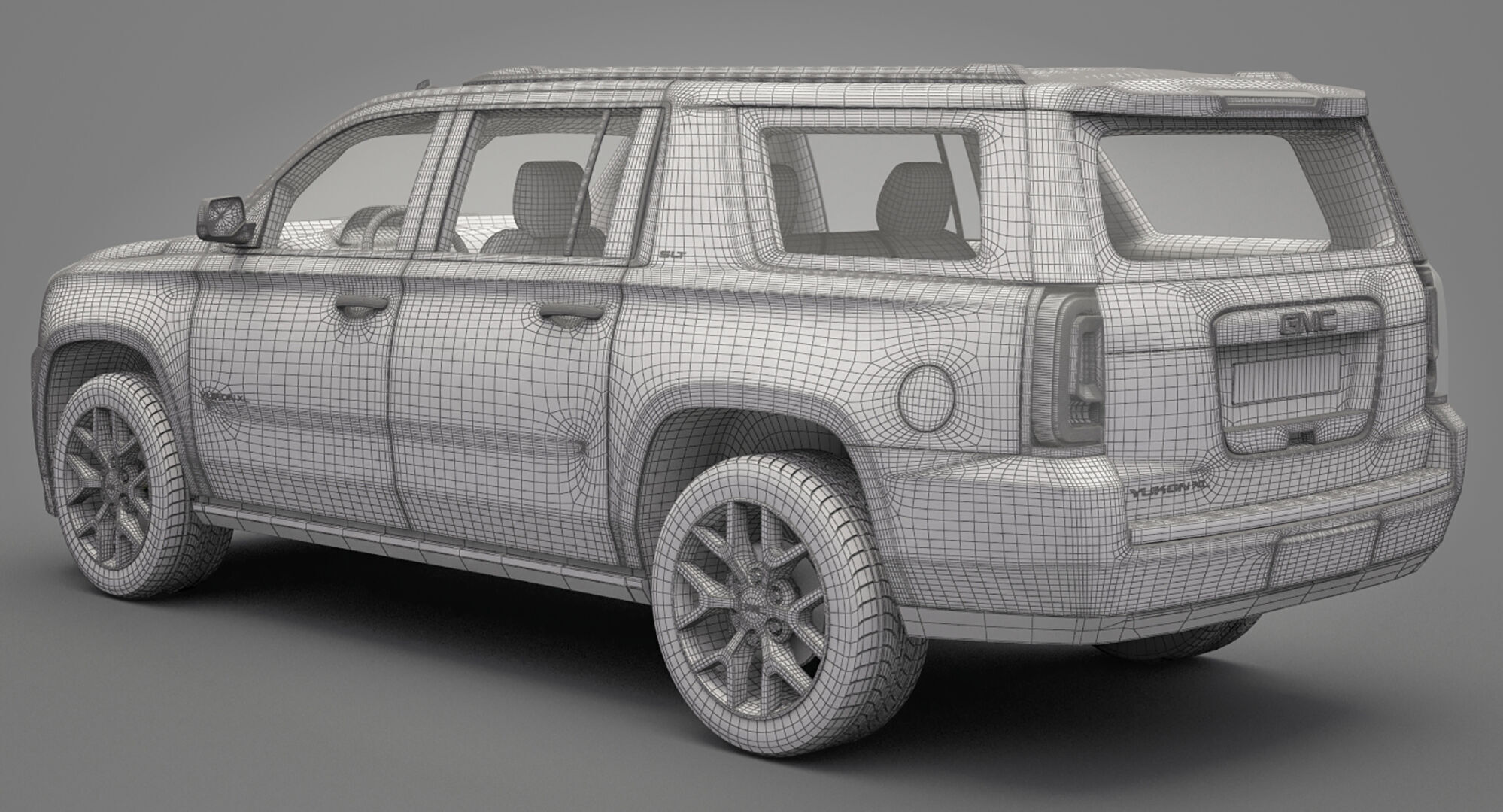 GMC Yukon 2014 3D model_21