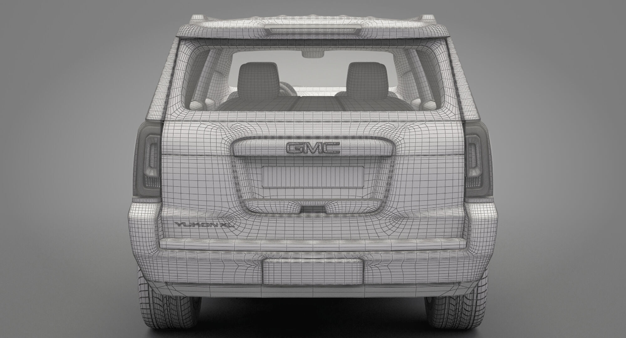 GMC Yukon 2014 3D model_23