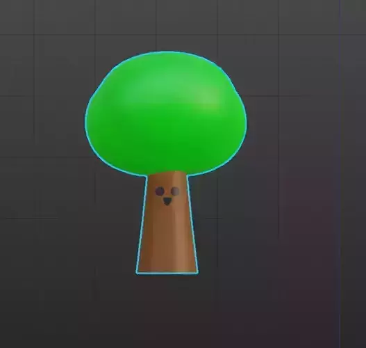 Sprunki 3D Incredibox Mr Tree Low-poly 