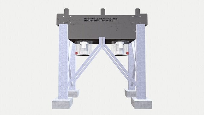 BOG Condenser Low-poly 3D model