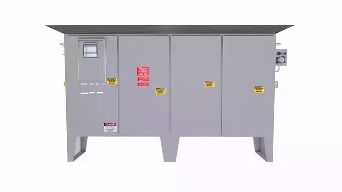 BOG Transmitter Display Low-poly 3D model