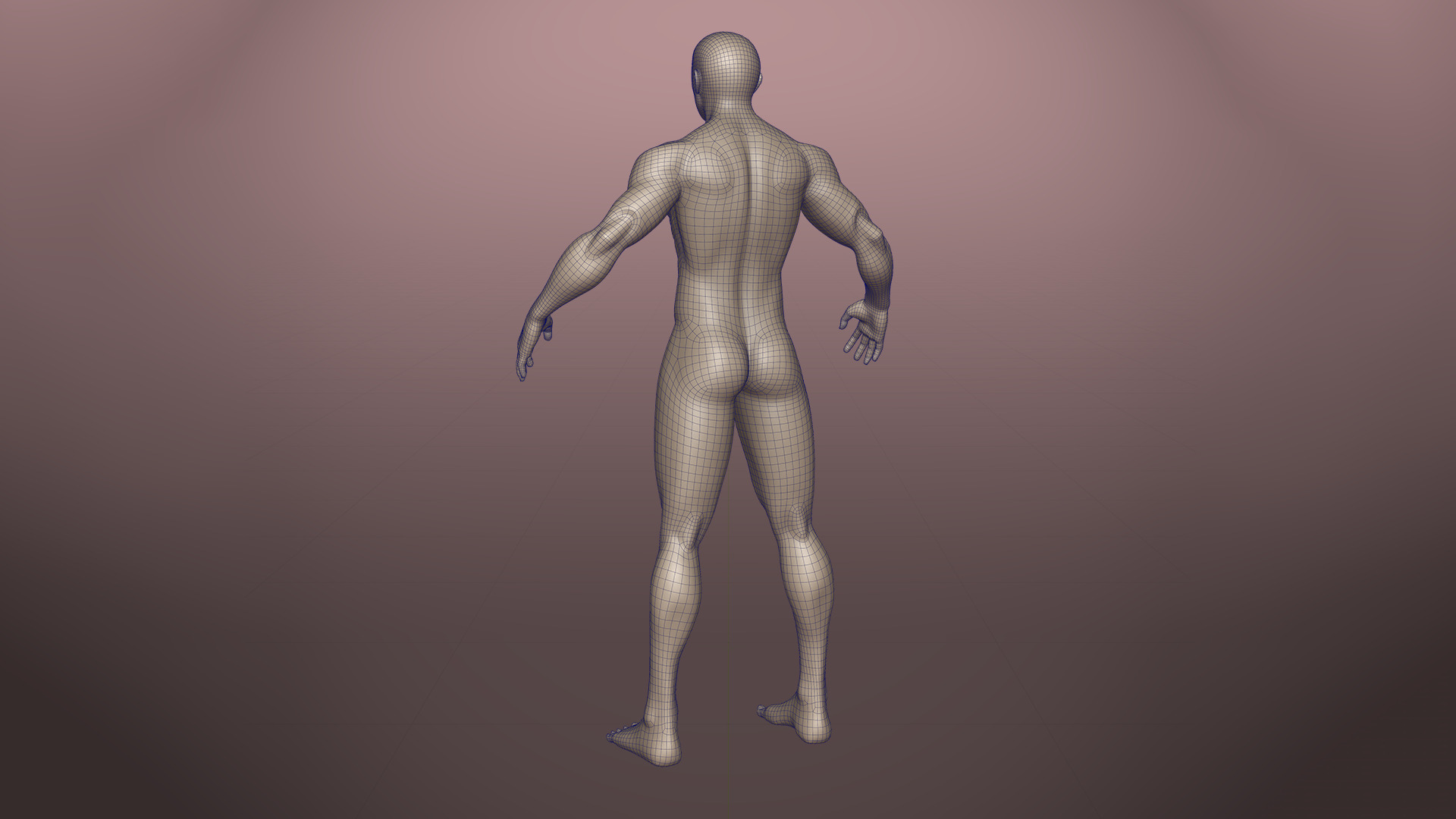 Stylized Basemesh Pack Low-poly 3D model_11