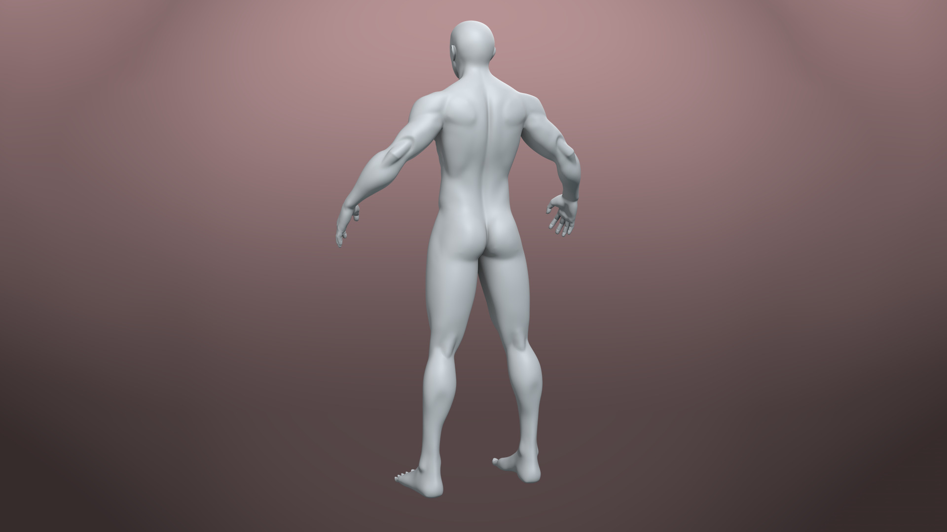 Stylized Basemesh Pack Low-poly 3D model_7