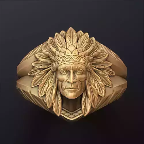 Native Indian Ring v2
