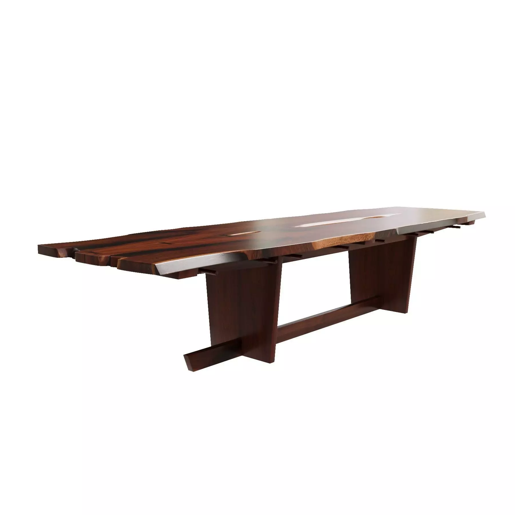 George Nakashima Minguren II Dining Table 3D model_0
