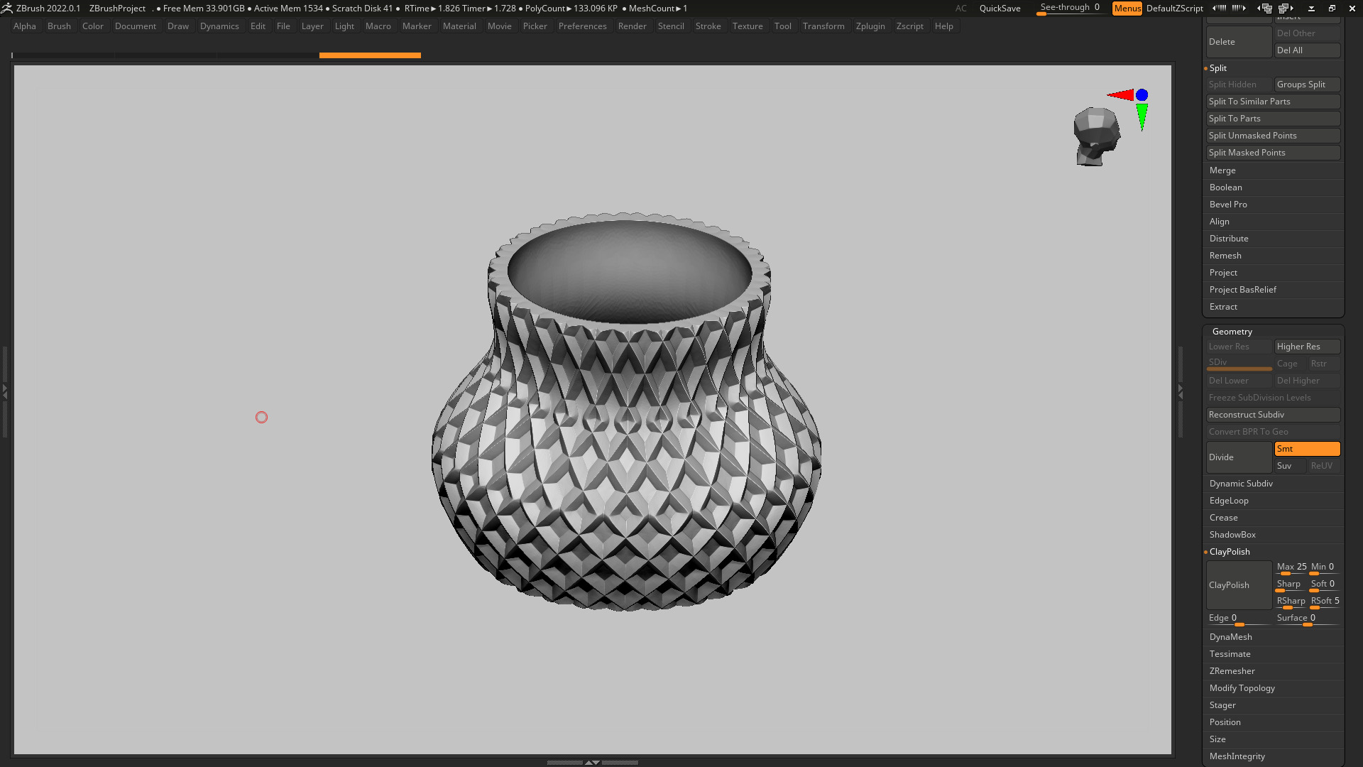 vase 3d print 351  3D print model_5