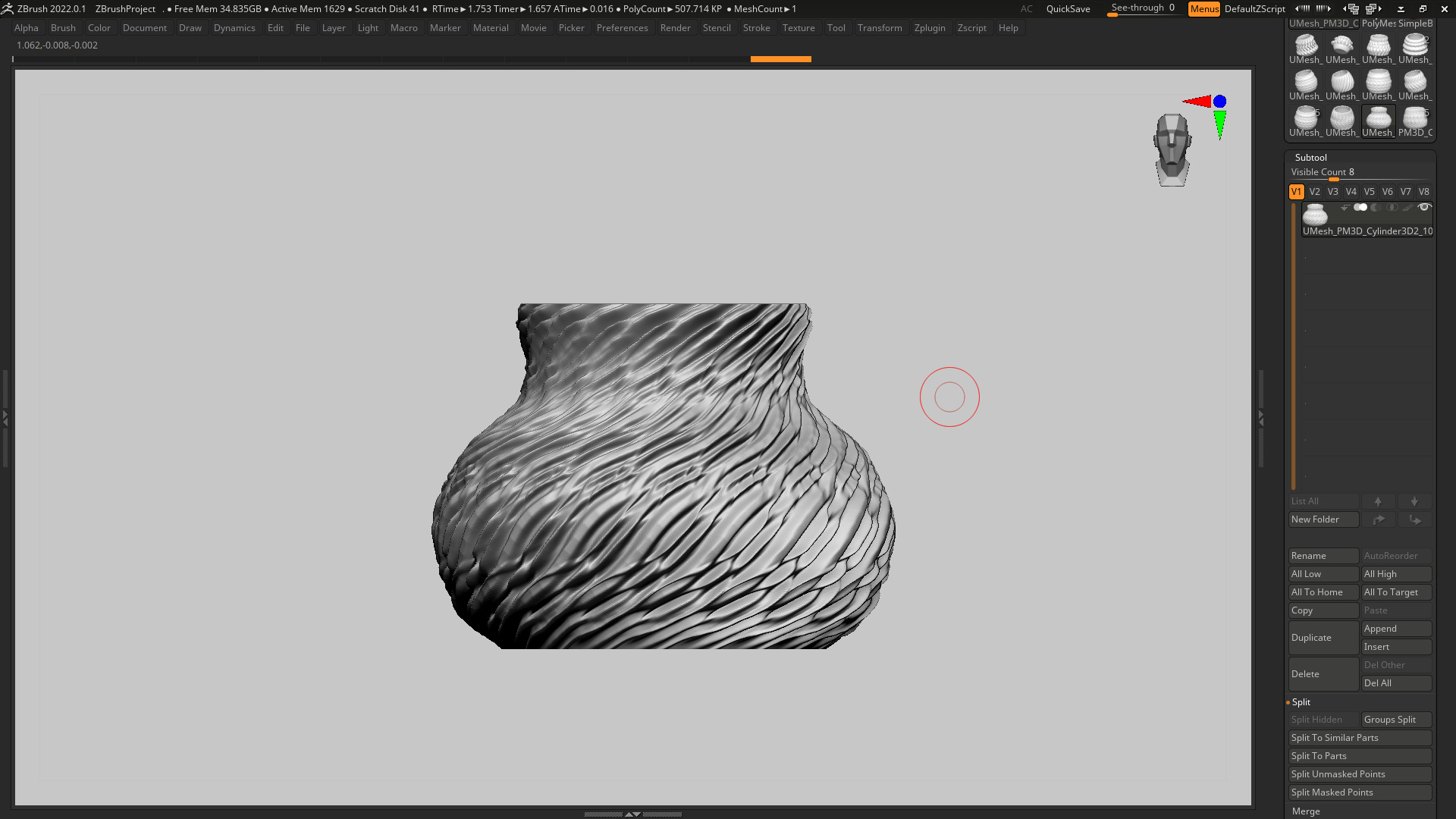 vase 3d print 347  3D print model_6