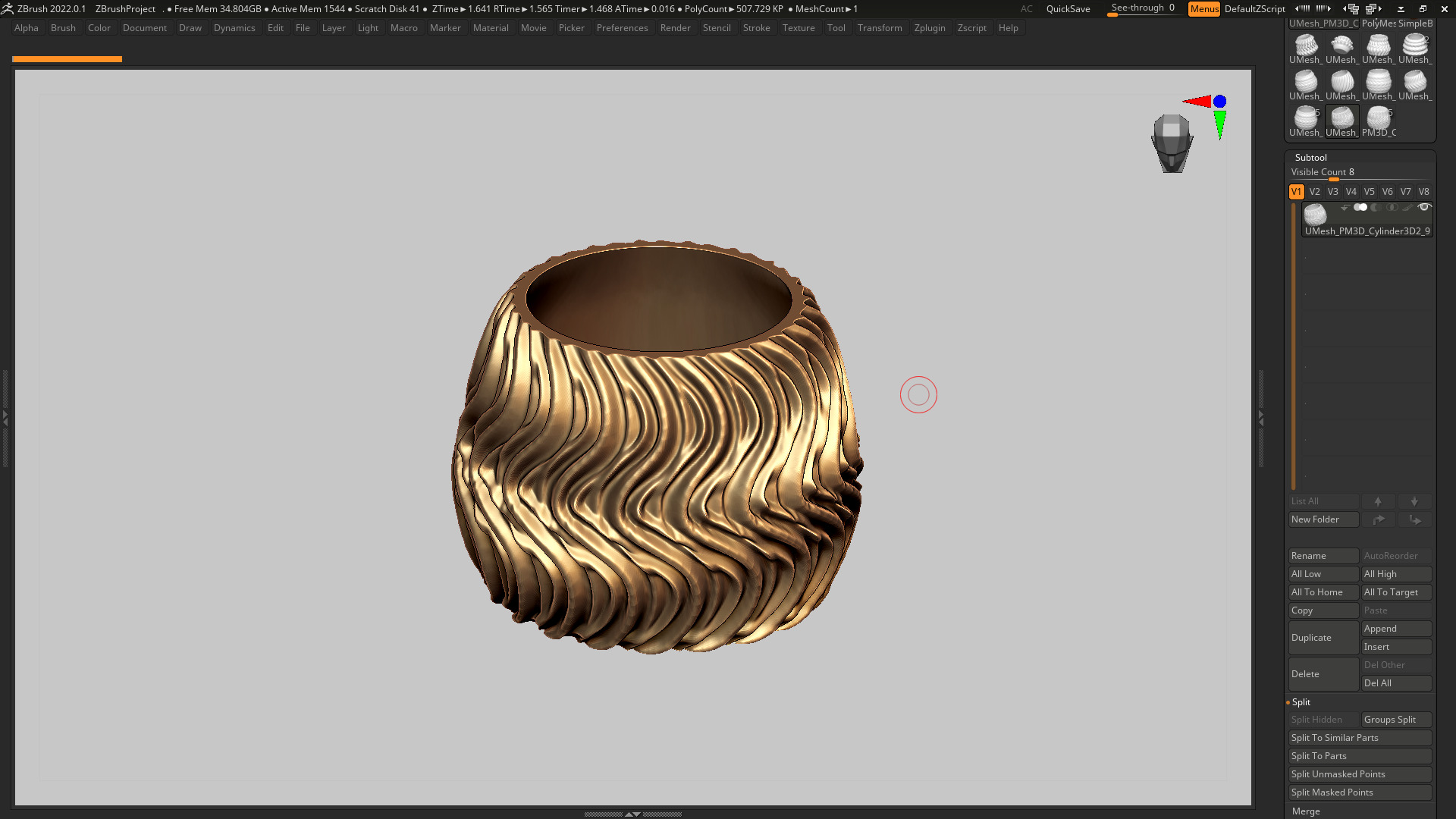 vase 3d print 346  3D print model_7