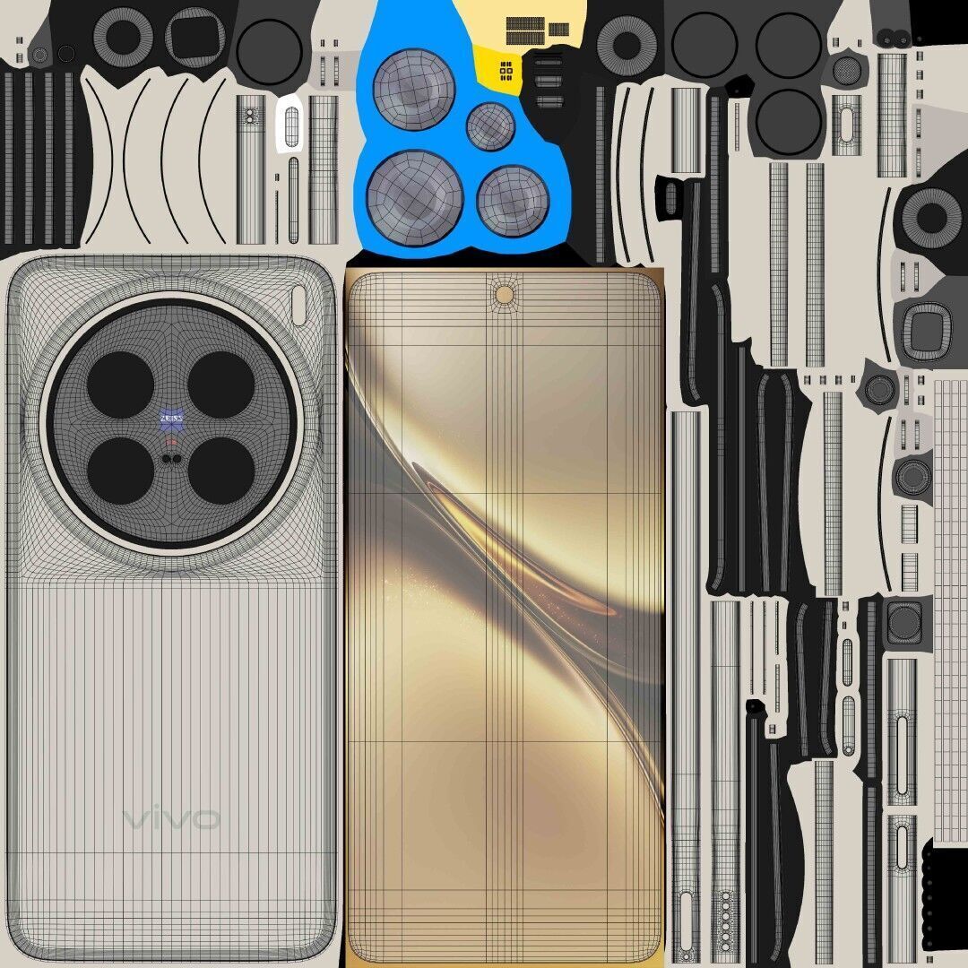 Vivo X200 Pro 3D model_24