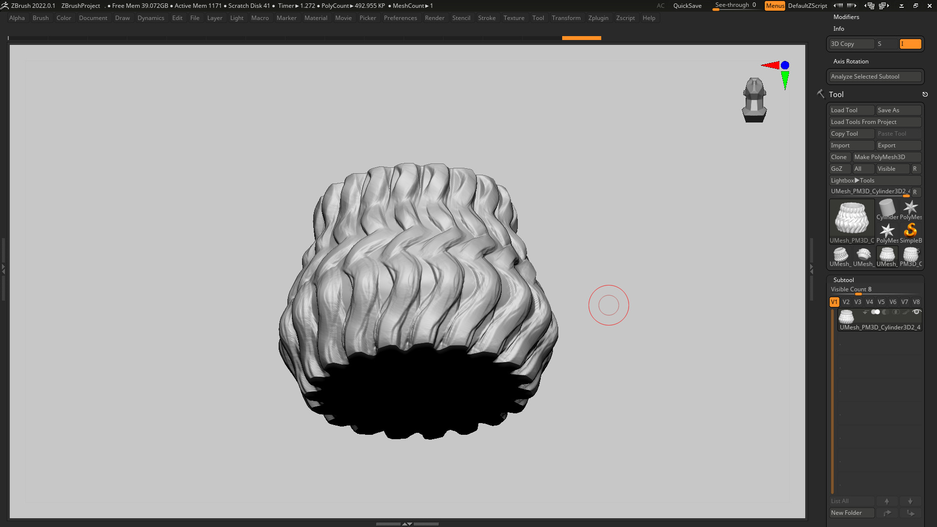 vase 3d print 343  3D print model_3