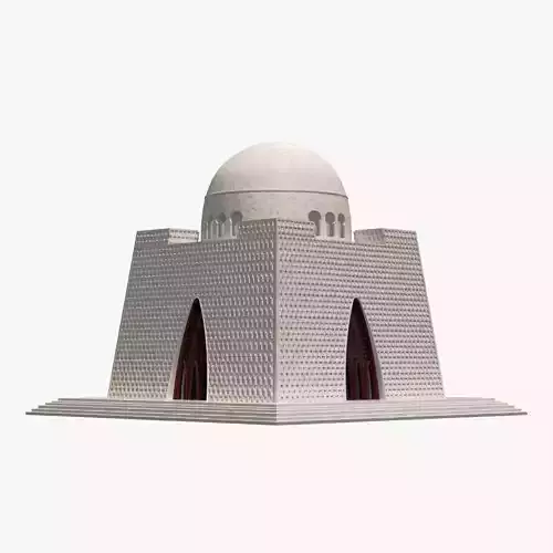 Quaid-e-Azam Tomb 3D model