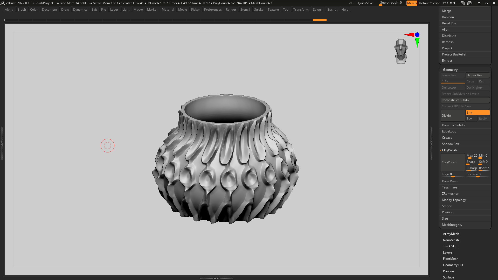 vase 3d print 334  3D print model_5