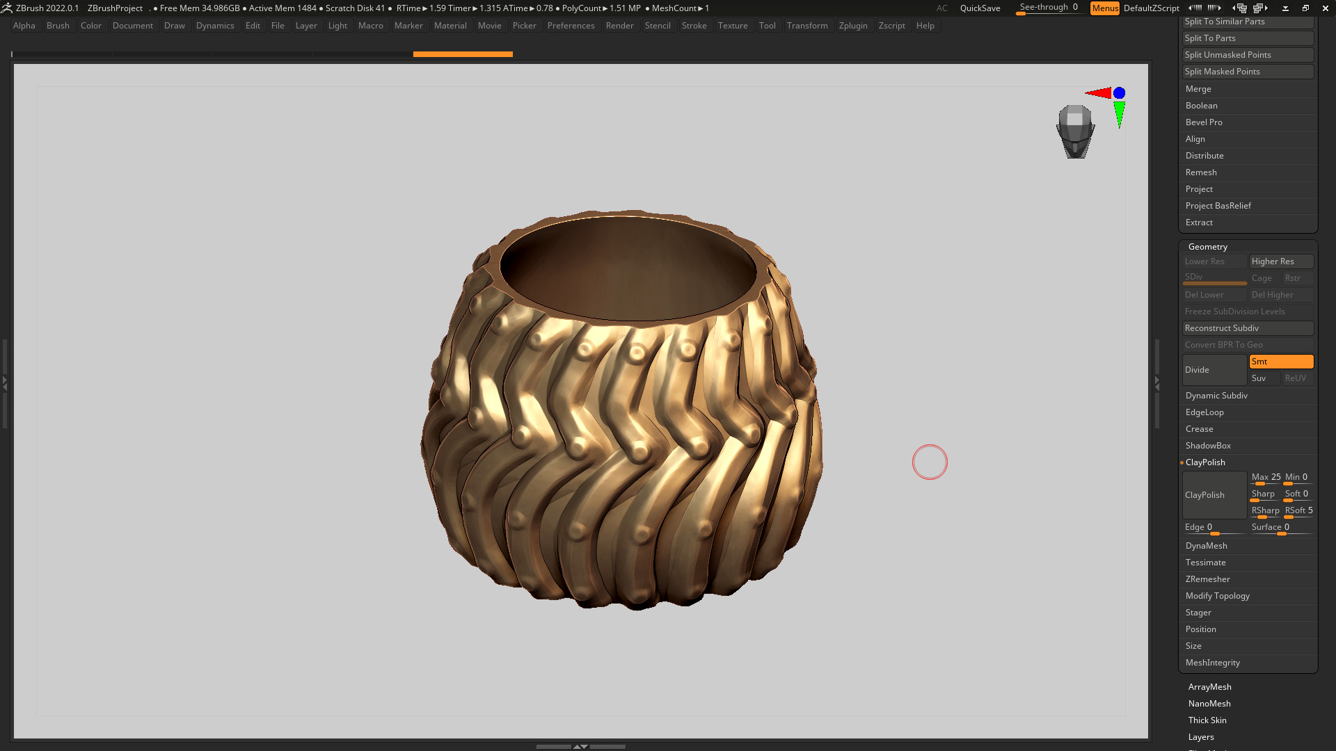 vase 3d print 332  3D print model_3