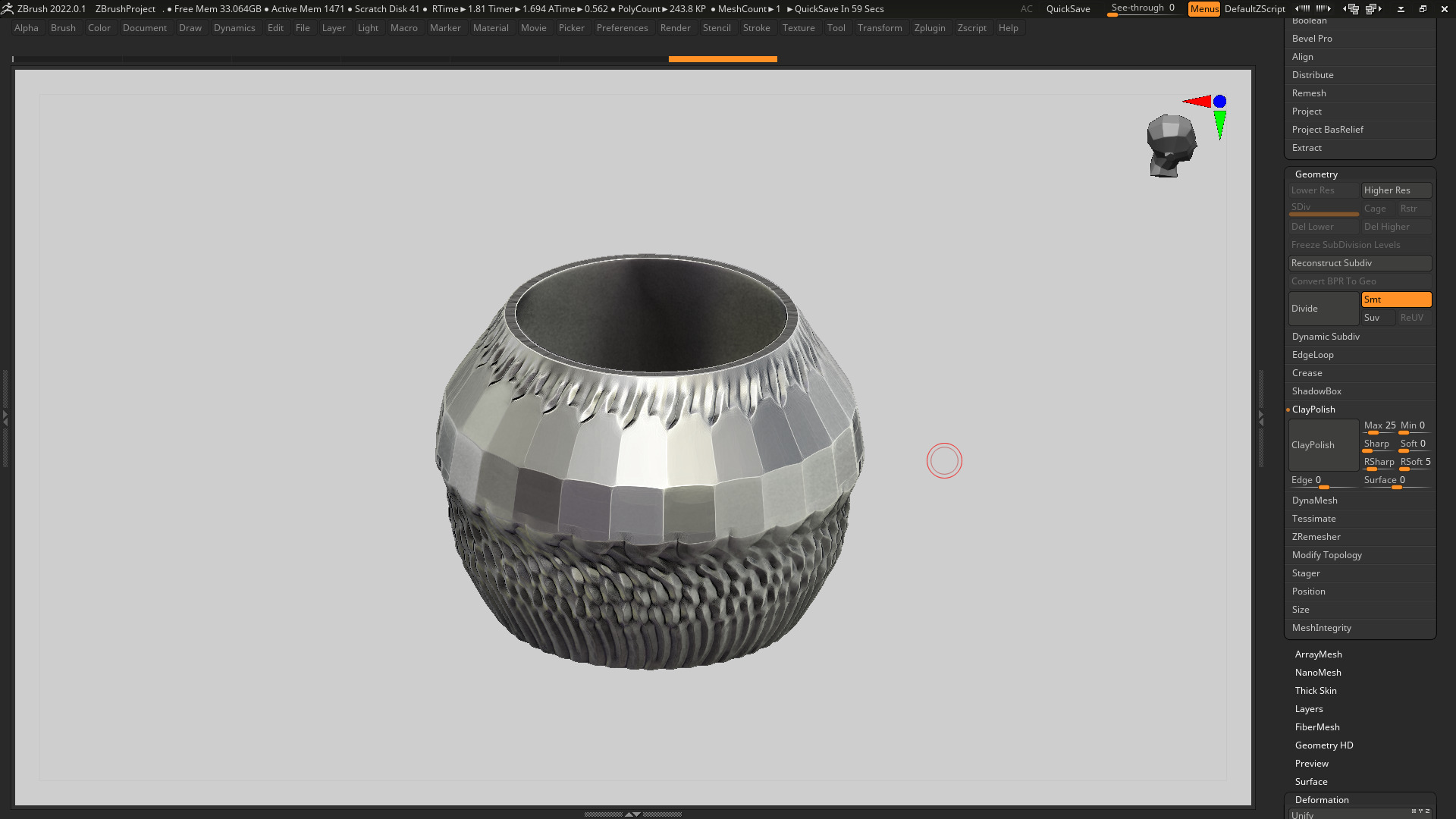 vase 3d print 330  3D print model_3
