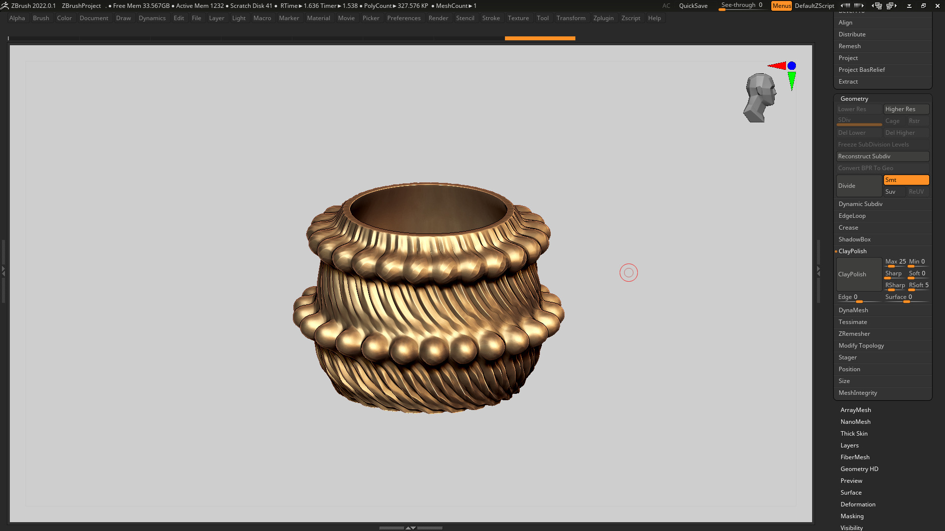 vase 3d print 329  3D print model_4