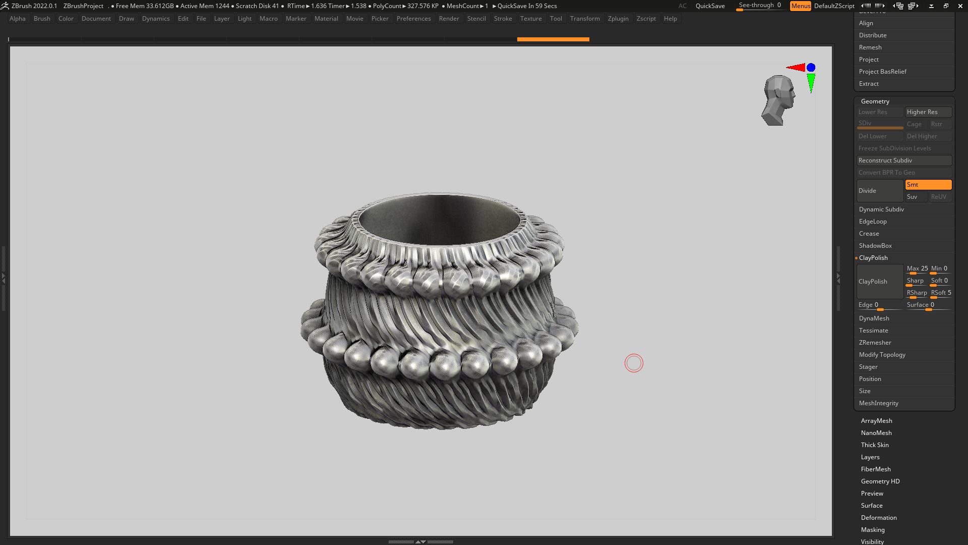 vase 3d print 329  3D print model_3