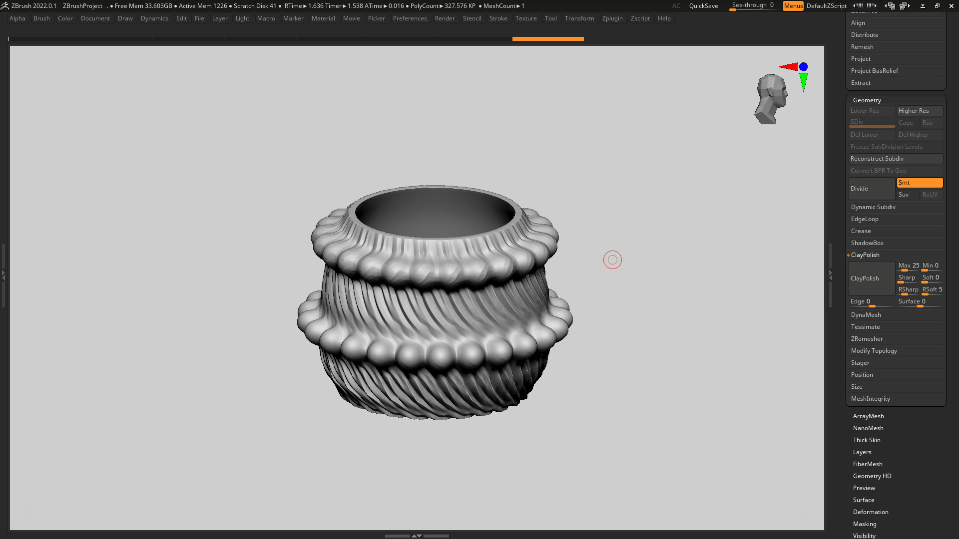 vase 3d print 329  3D print model_5