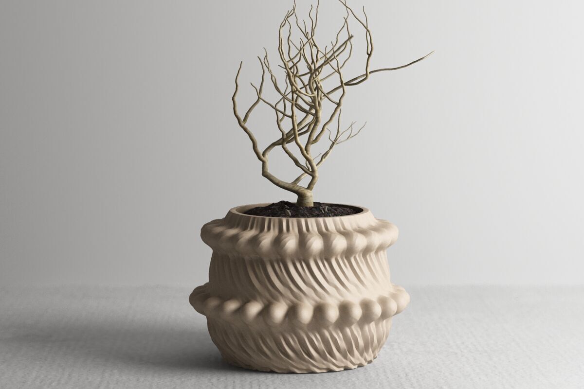 vase 3d print 329  3D print model_2