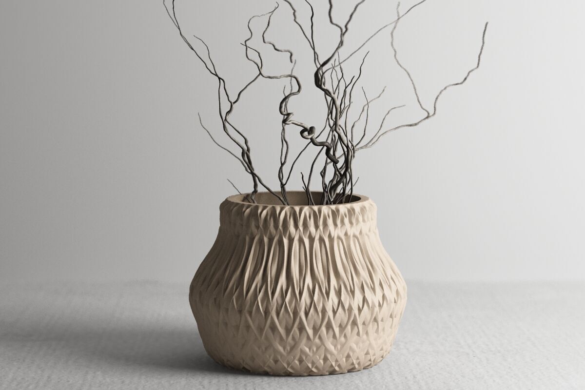 vase 3d print 326 3D print model_2