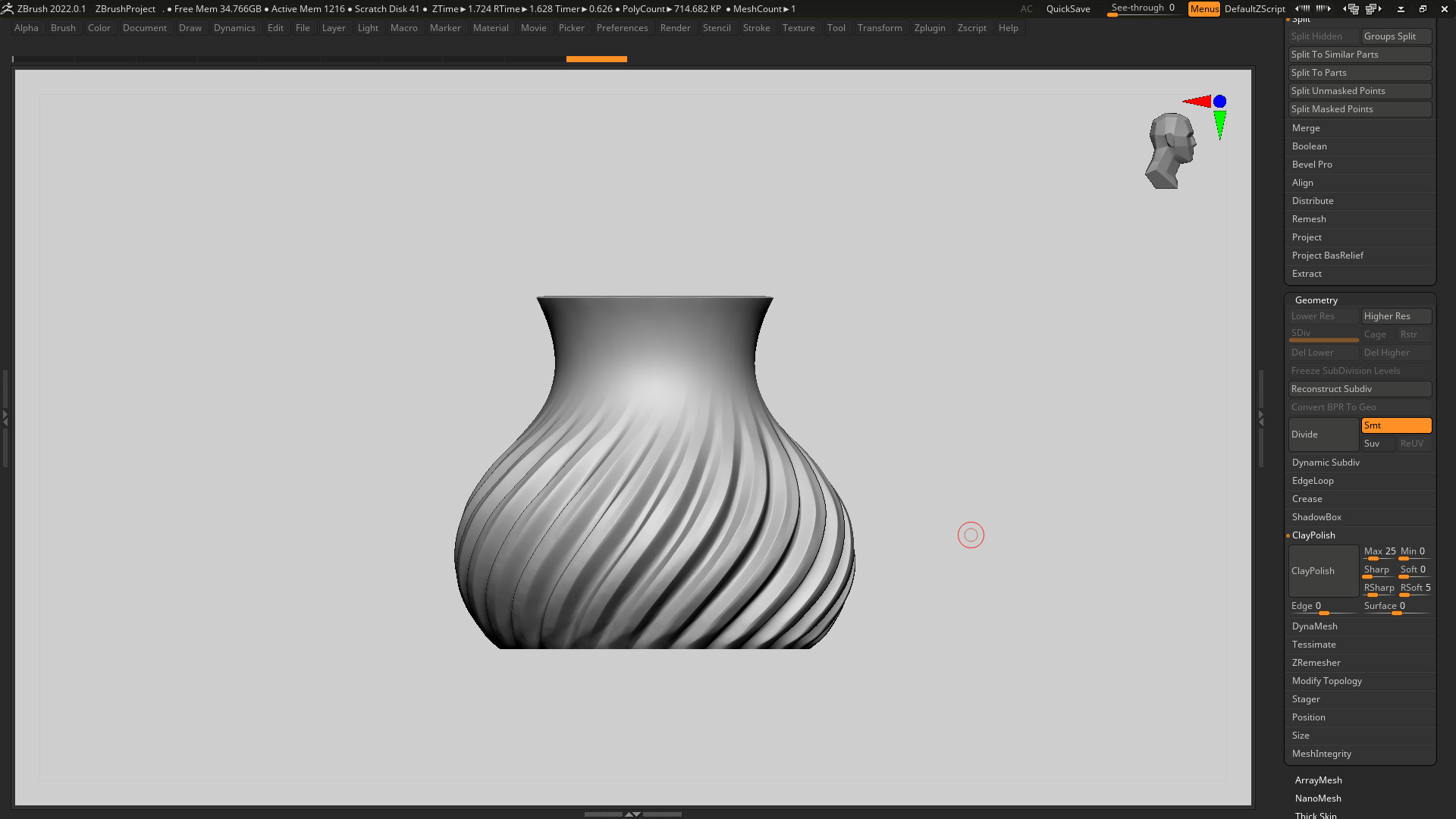 vase 3d print 325  3D print model_4