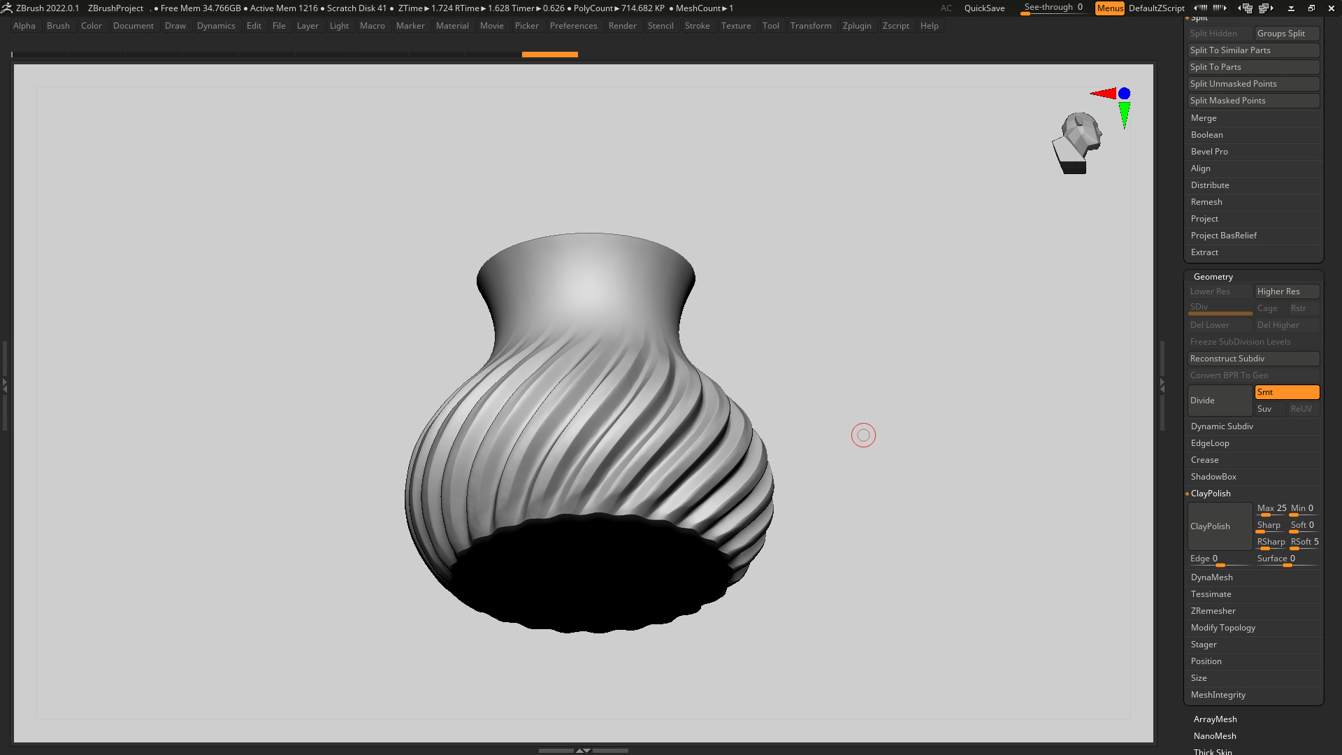 vase 3d print 325  3D print model_5