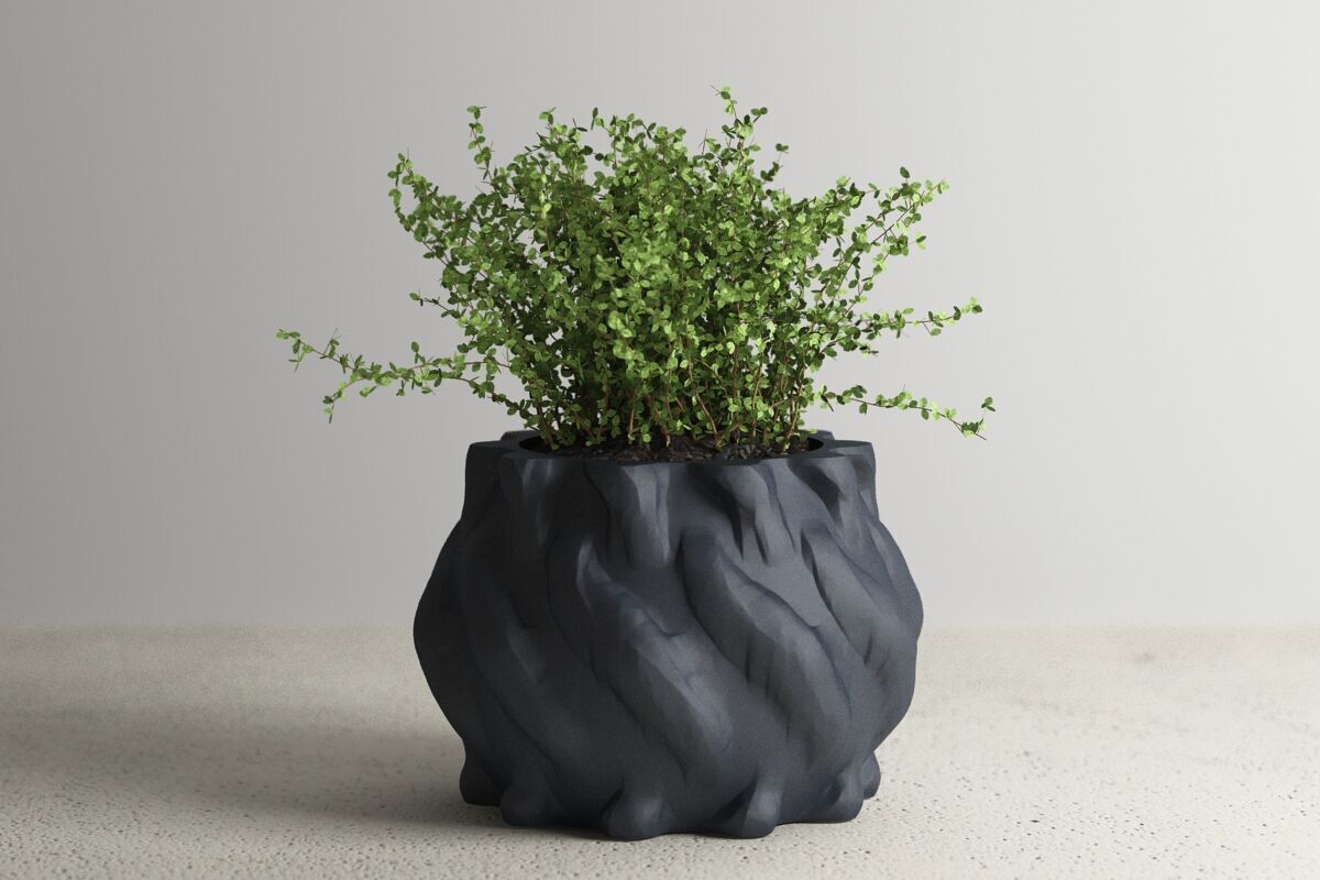 vase 3d print 323 3D print model_2