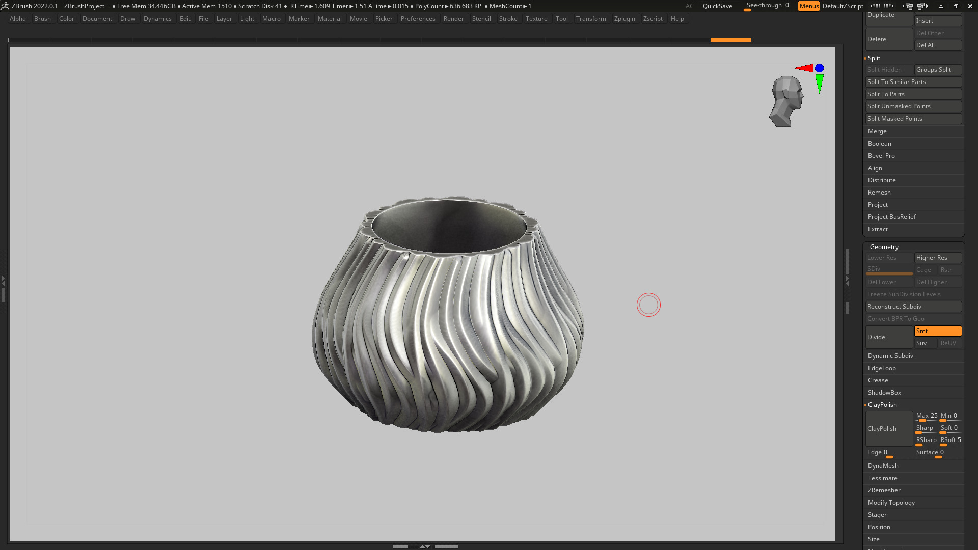 vase 3d print 321  3D print model_6