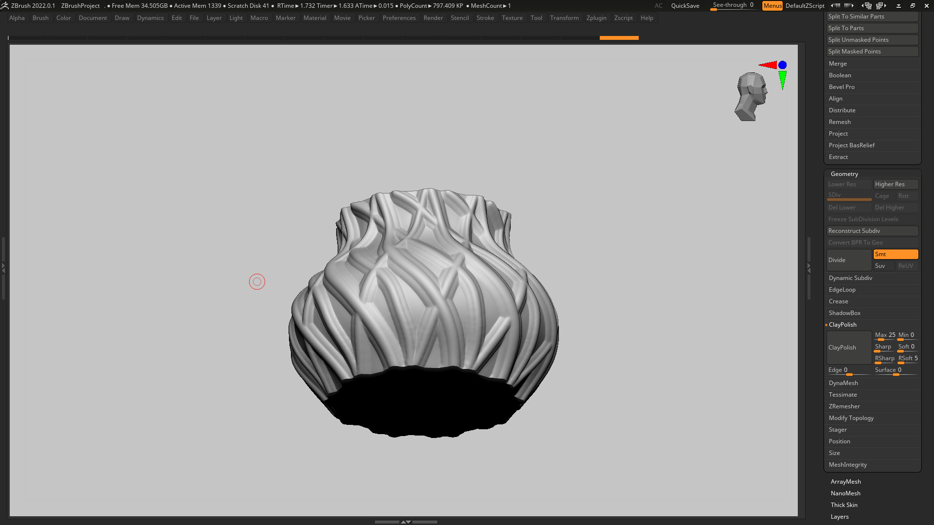 vase 3d print 320  3D print model_7