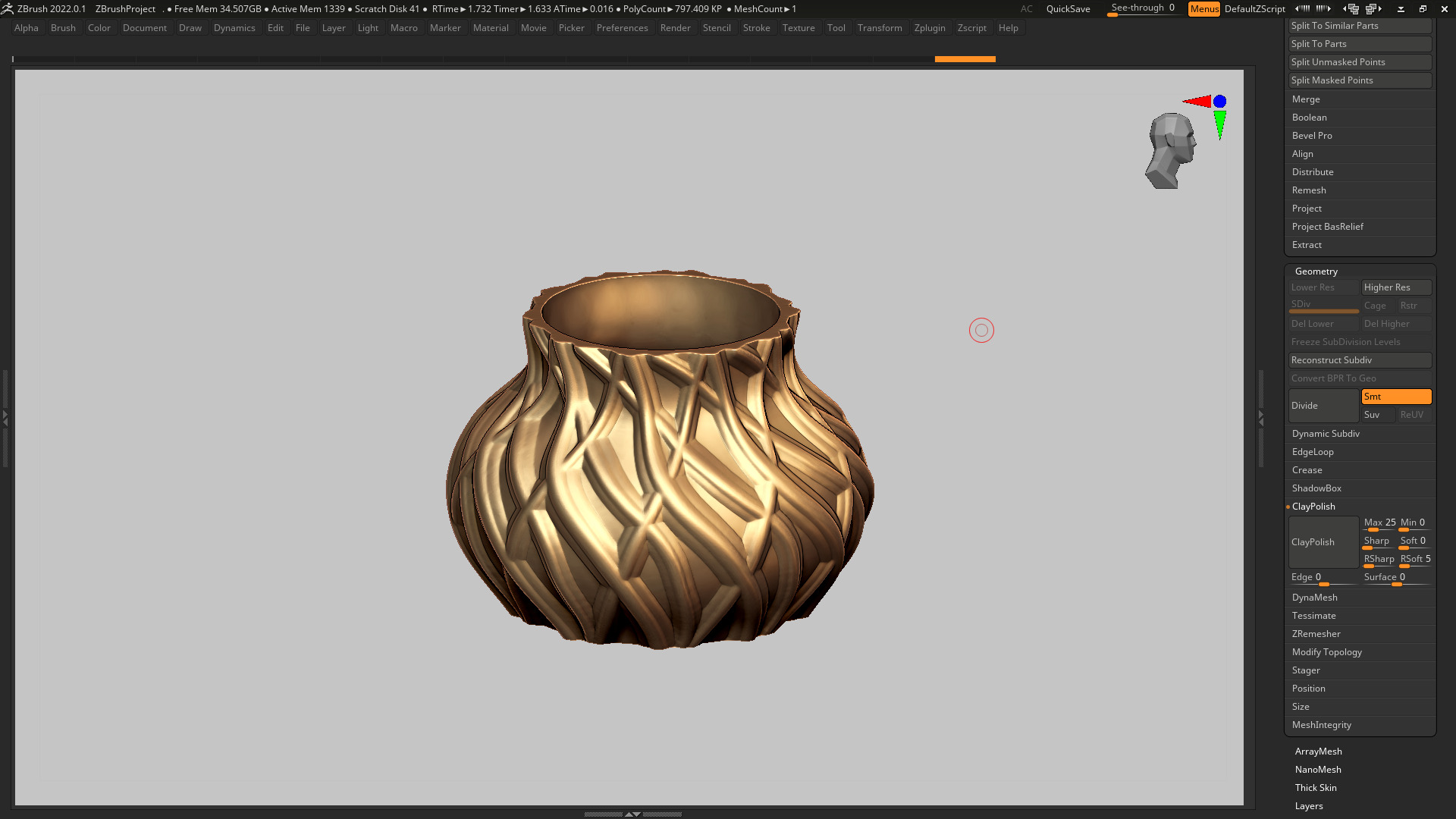 vase 3d print 320  3D print model_4