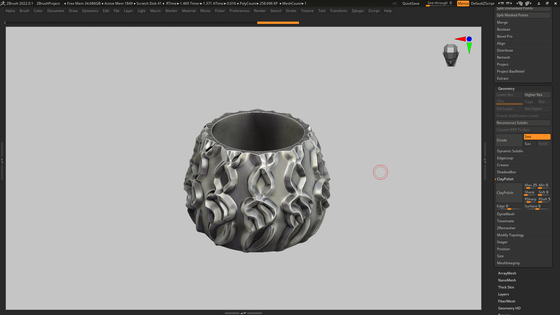 vase 3d print 318  3D print model_3