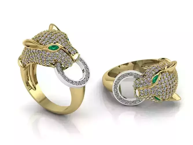 Panther Ring Gold 