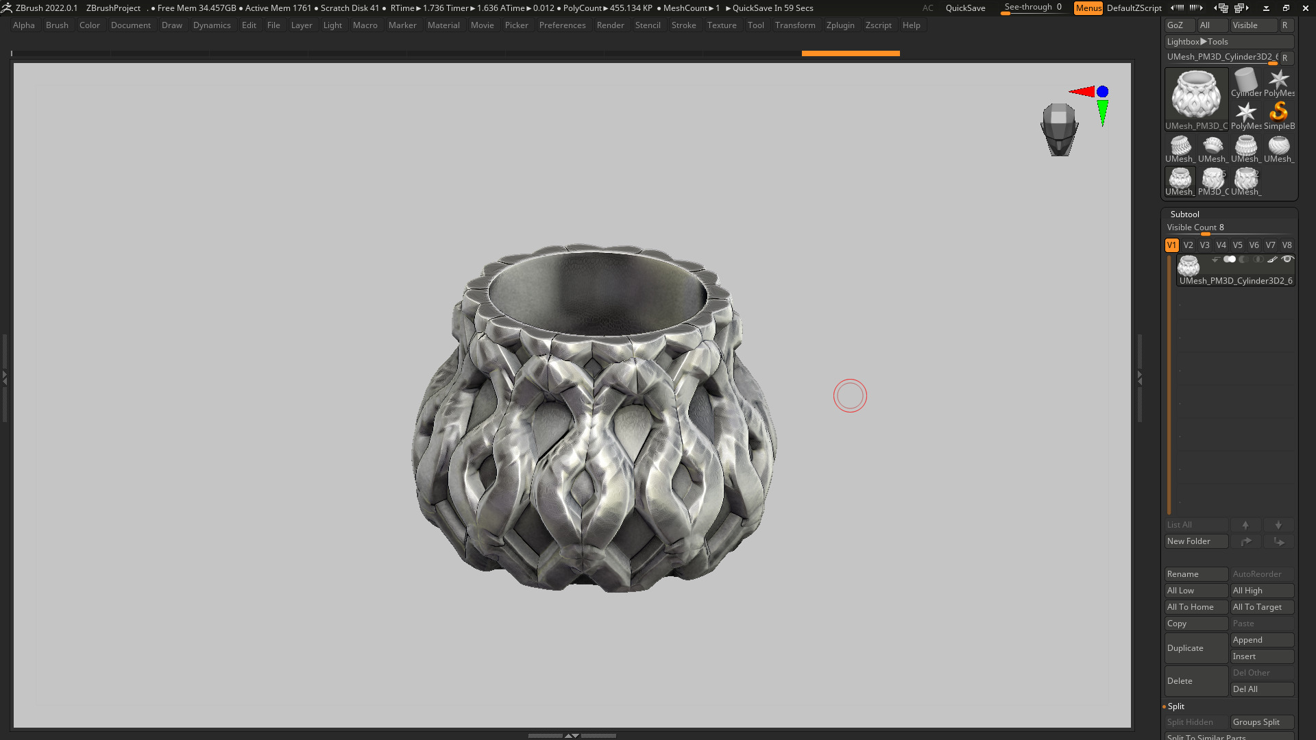 vase 3d print 317  3D print model_6