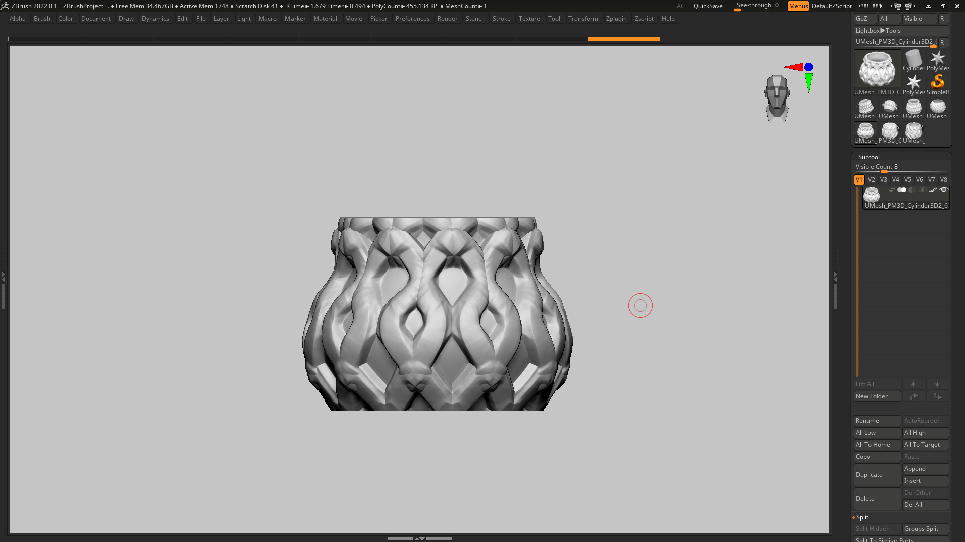 vase 3d print 317  3D print model_4
