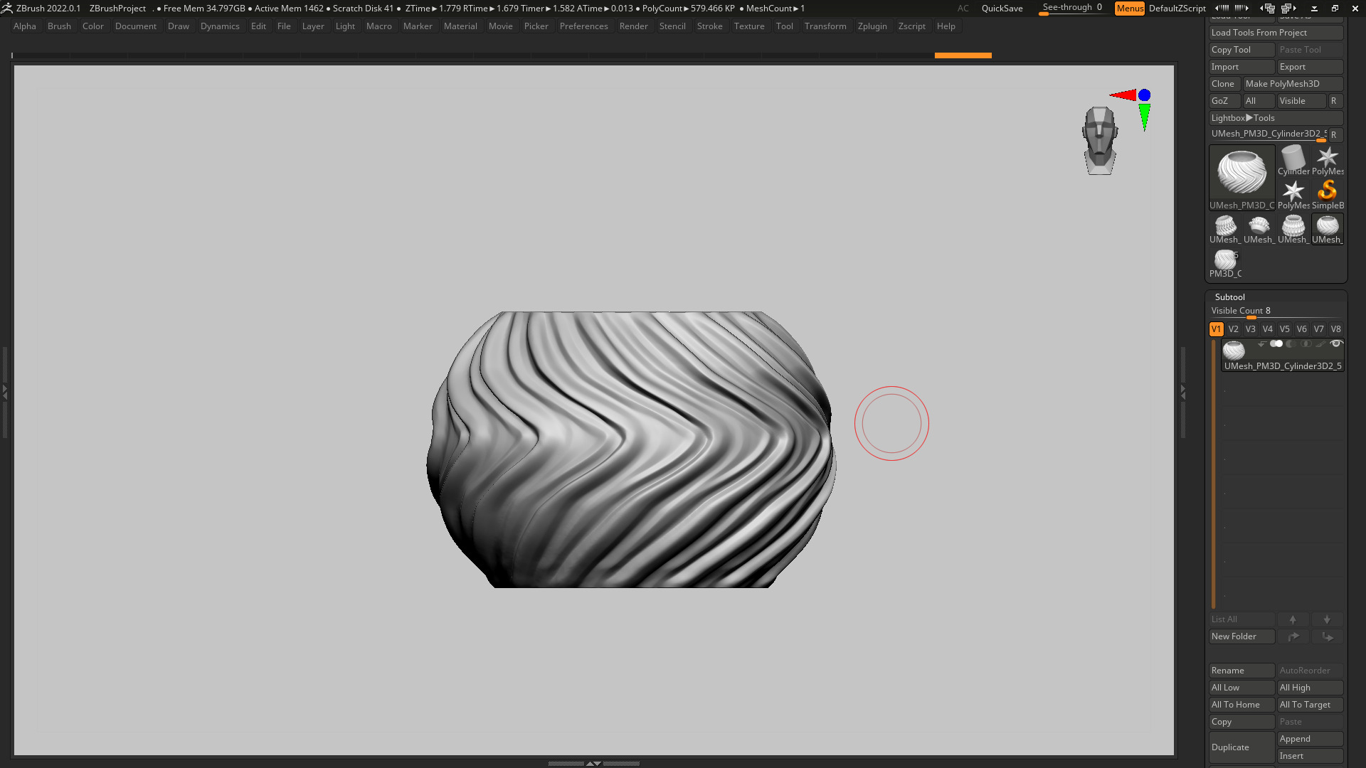 vase 3d print 316 3D print model_5